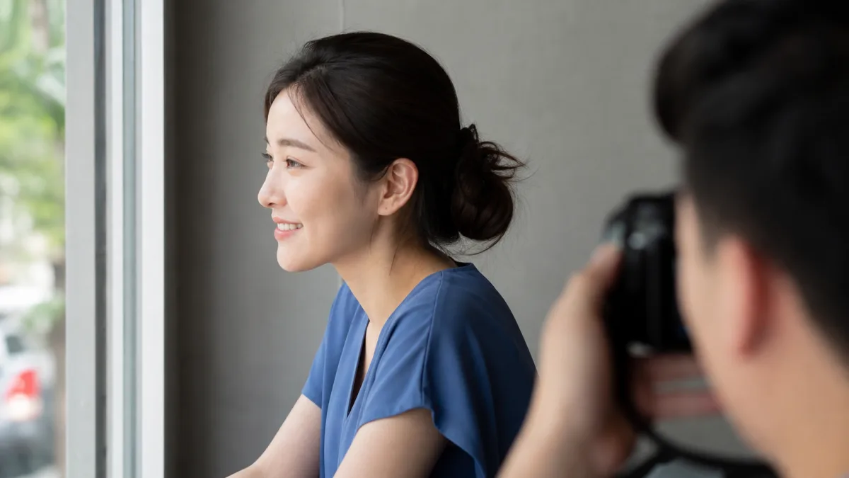 소개팅 사진에서 얼굴이 유난히 칙칙해 보일 때 관련 이미지