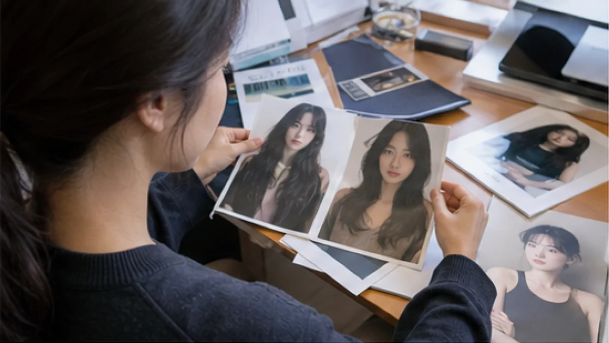 프로필 사진을 고치다 내가 아닌 것 같을 때 관련 이미지