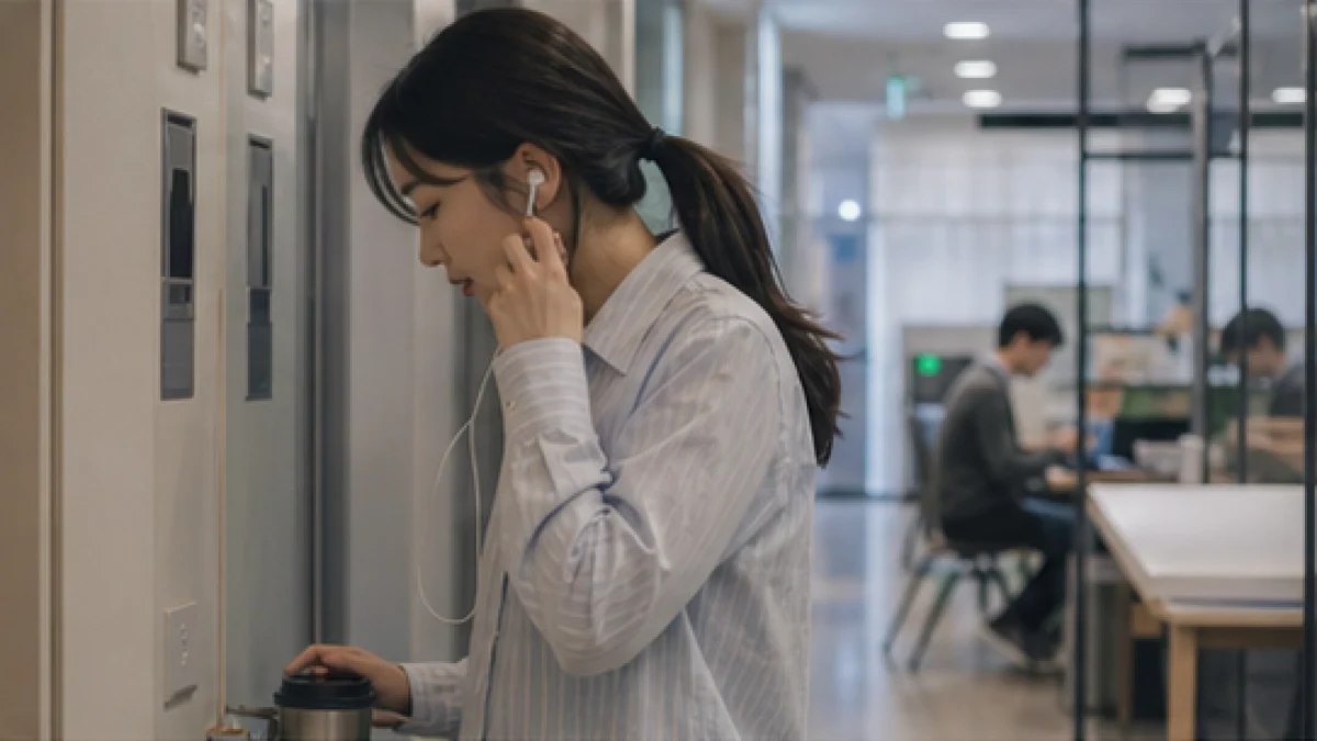 음성 메시지가 부담스럽게 느껴질 때 관련 이미지