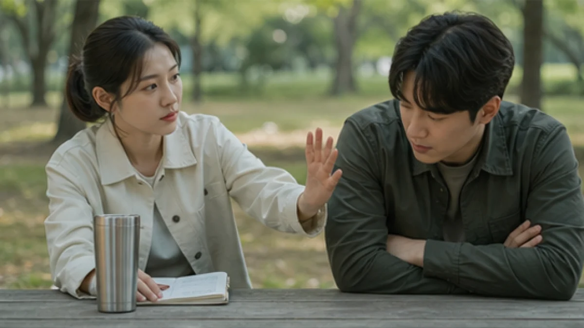 그 사람 표정이 어두워지니까, 방금 한 거절을 물러야 하나 관련 이미지