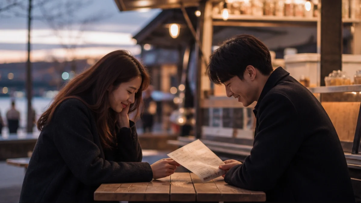 첫 데이트에서 말이 끊겨서 얼굴이 화끈거릴 때 관련 이미지