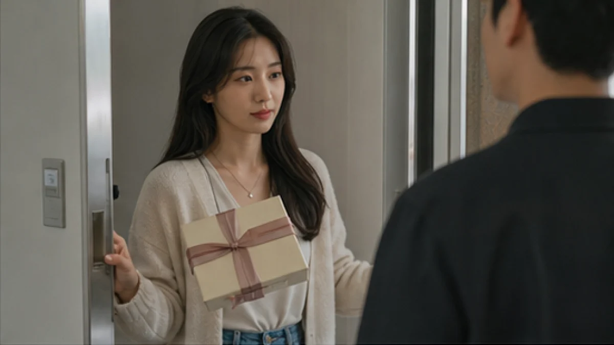 이 선물 받았으니, 이제 거절하기 어려워진 걸까 관련 이미지
